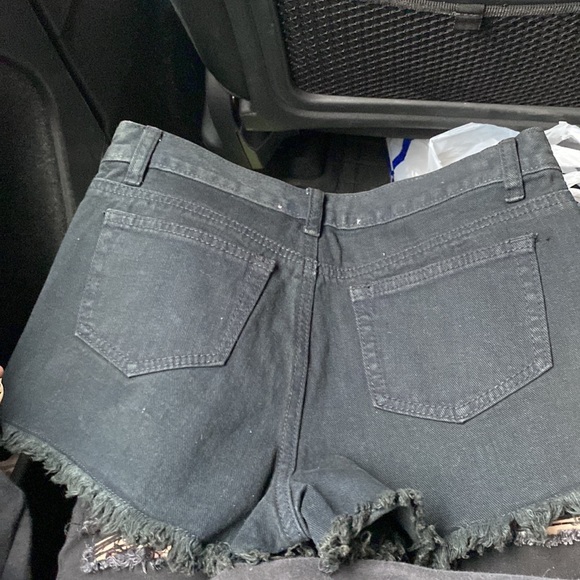 Ellison Y2K Rhinestone Shorts - Picture 2 of 4